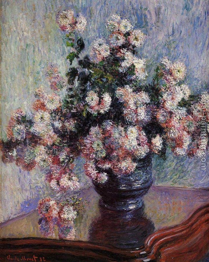 Claude Oscar Monet : Chrysanthemums II
